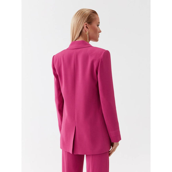 Fuchsia Viscose Suits & Blazer