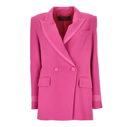 Fuchsia Viscose Suits & Blazer