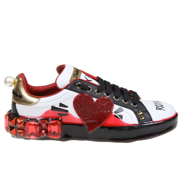 White Leather Di Calfskin Sneaker