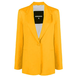 Orange Viscose Suits & Blazer