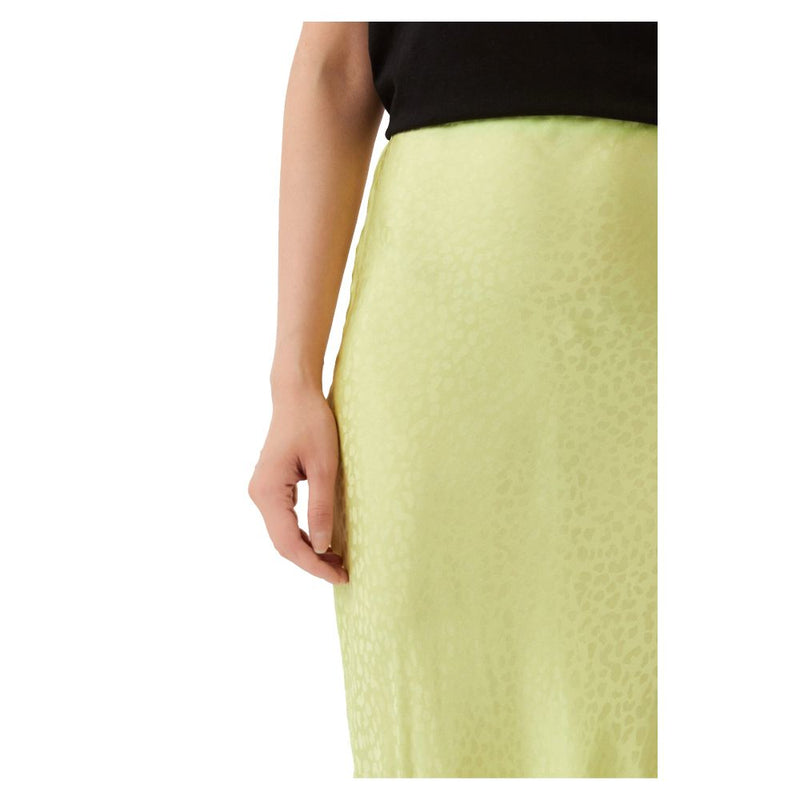 Green Viscose Skirt