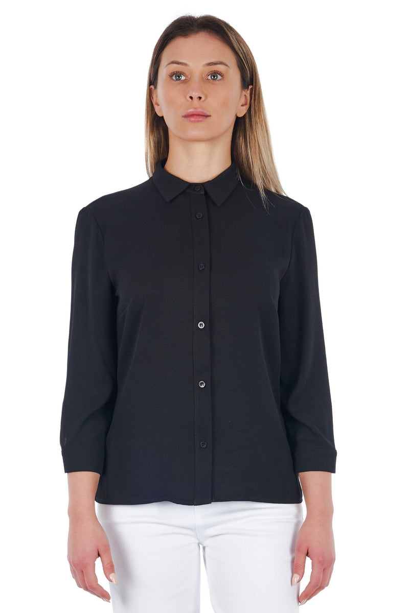 Black Polyester Shirt