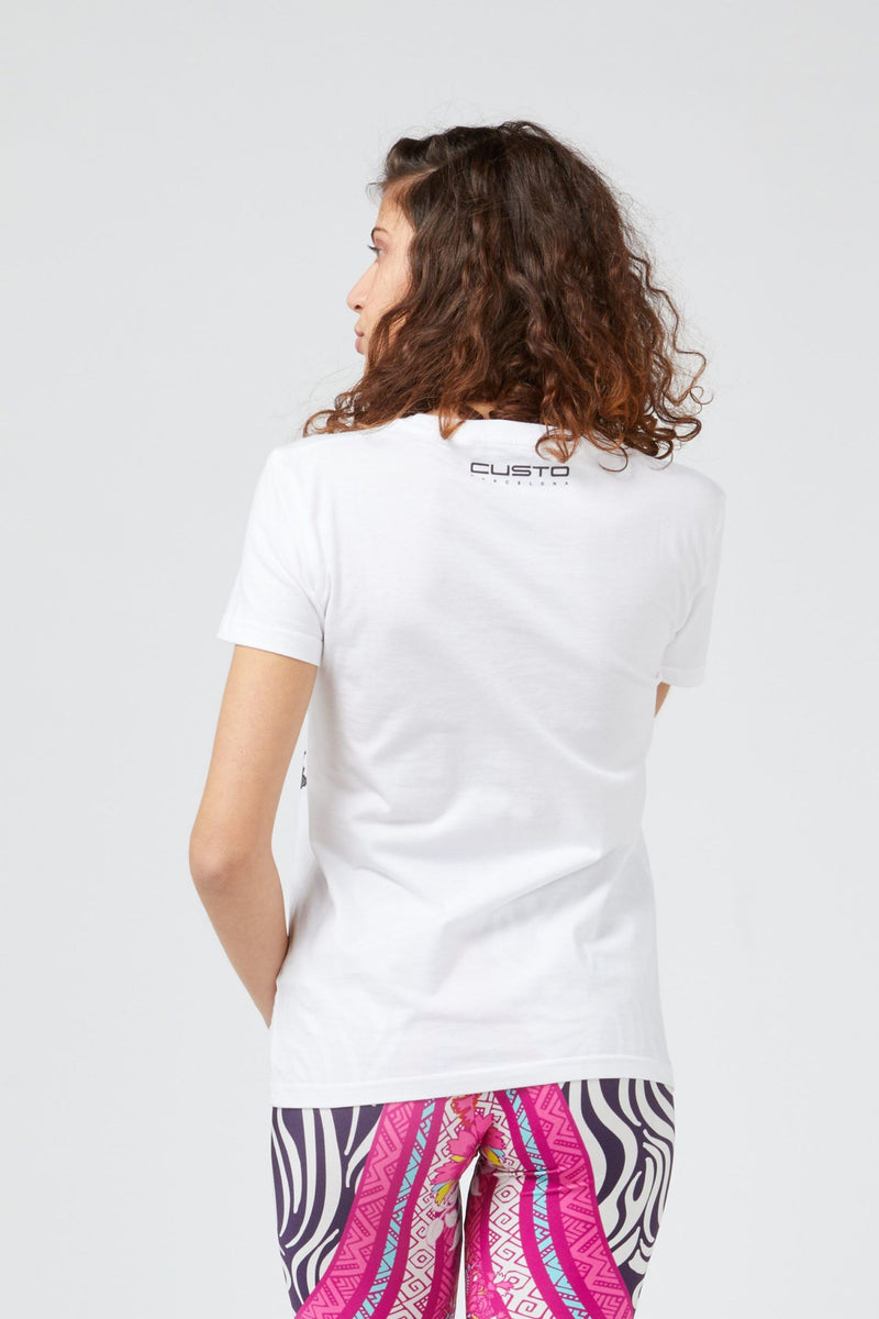 White Cotton Tops & T-Shirt