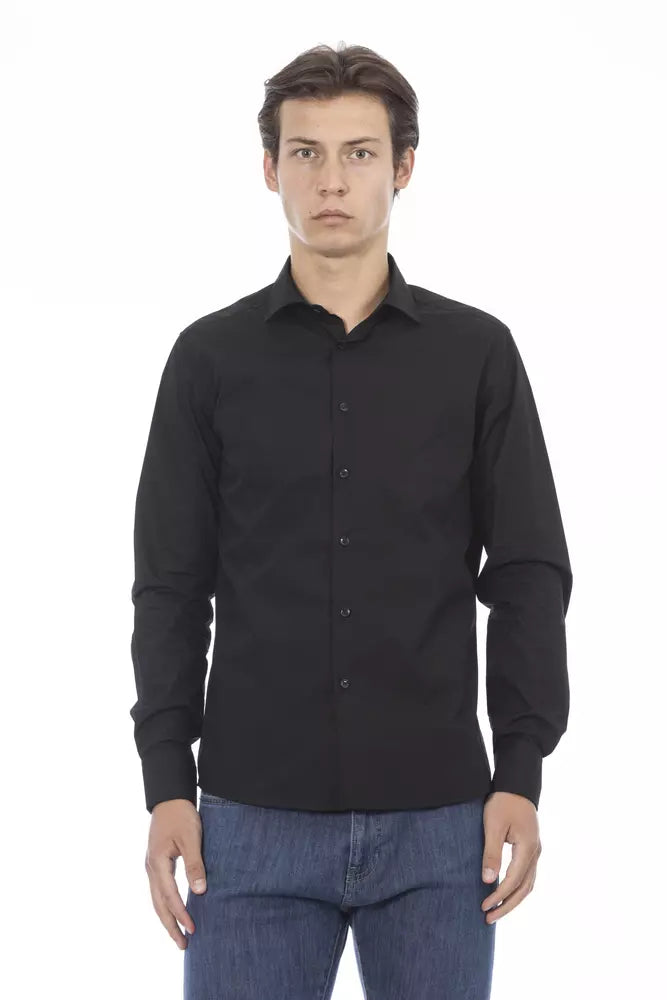 Black Cotton Shirt