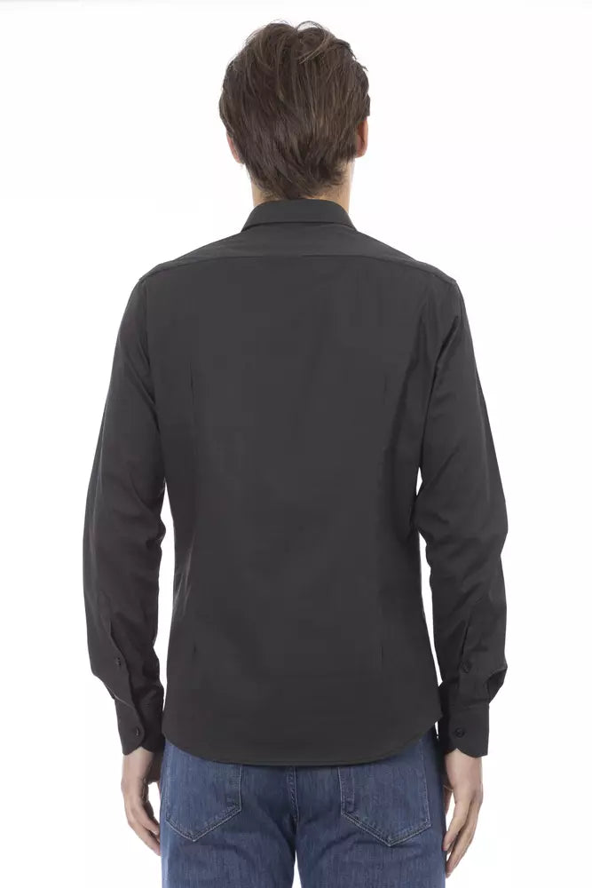 Black Cotton Shirt