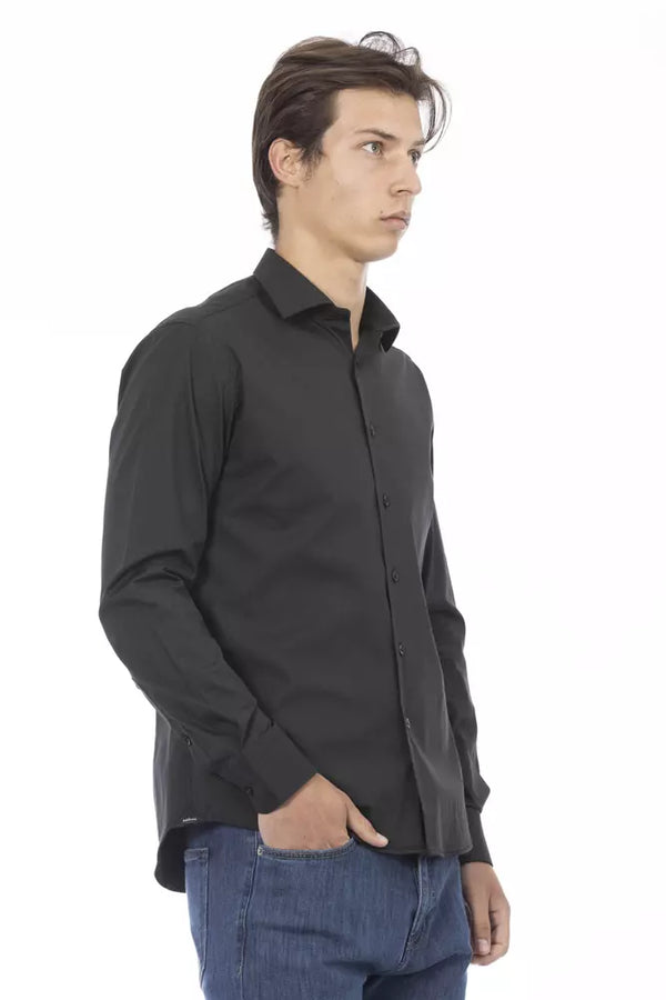 Black Cotton Shirt