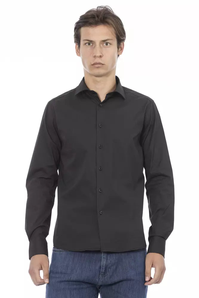 Black Cotton Shirt