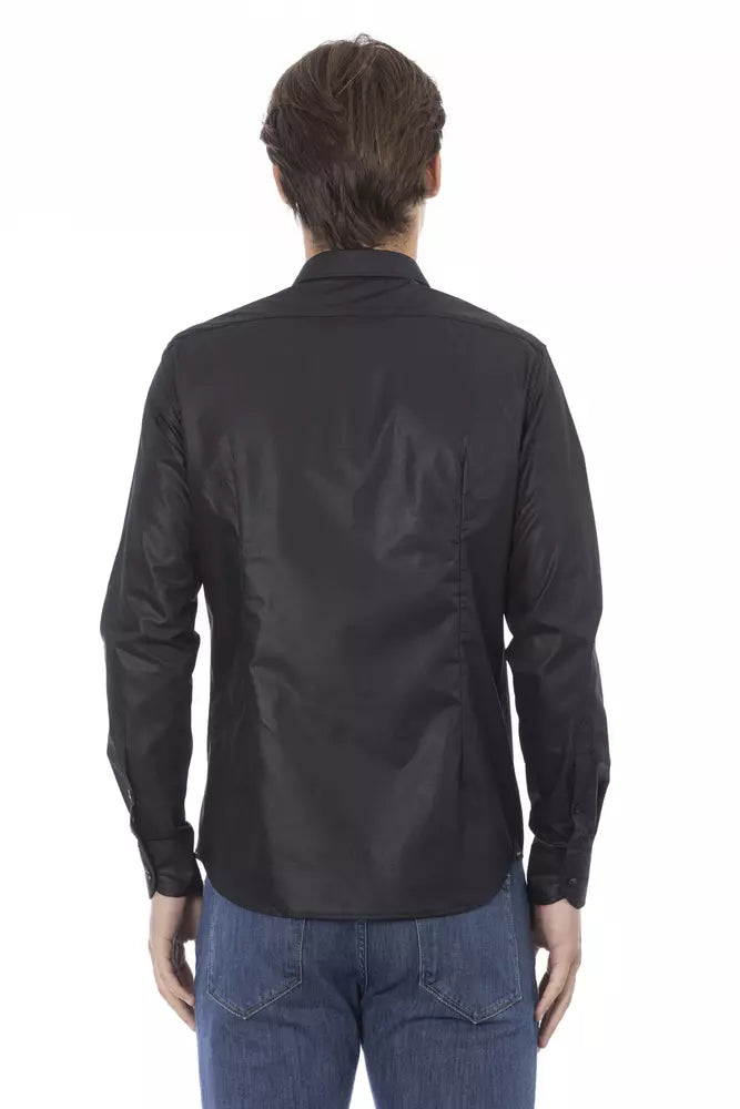 Black Polyester Shirt