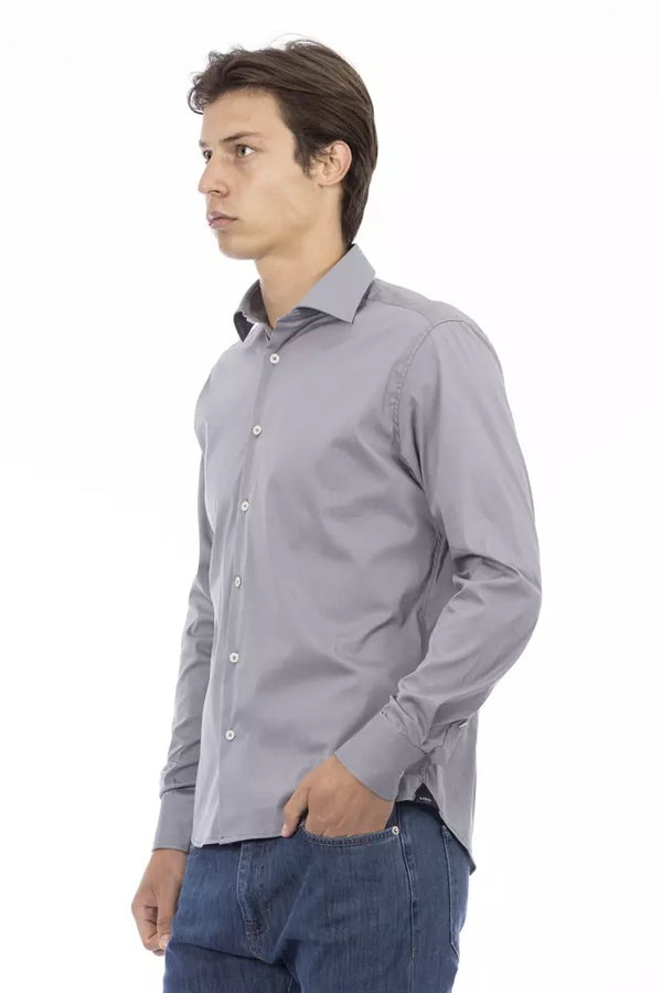 Gray Cotton Shirt