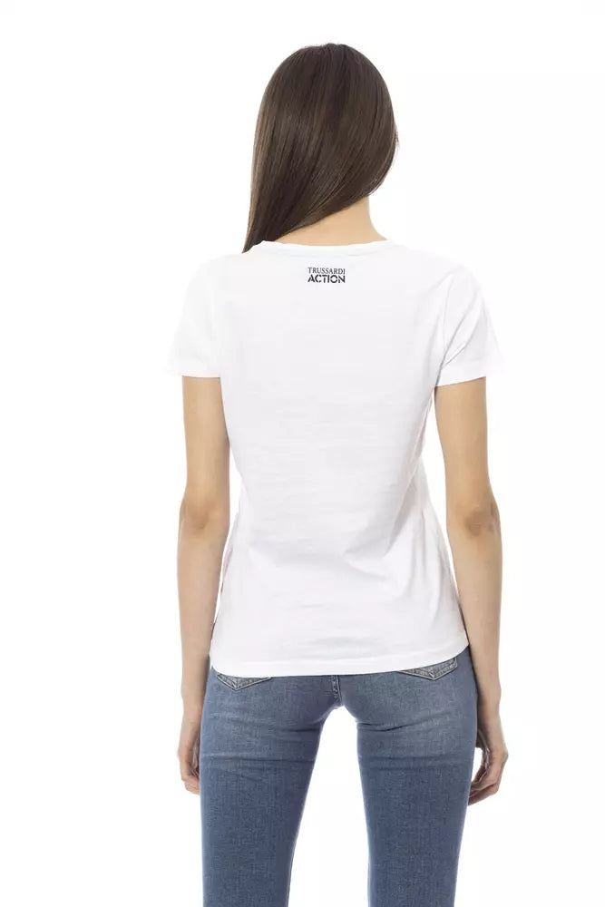 White Cotton Tops & T-Shirt