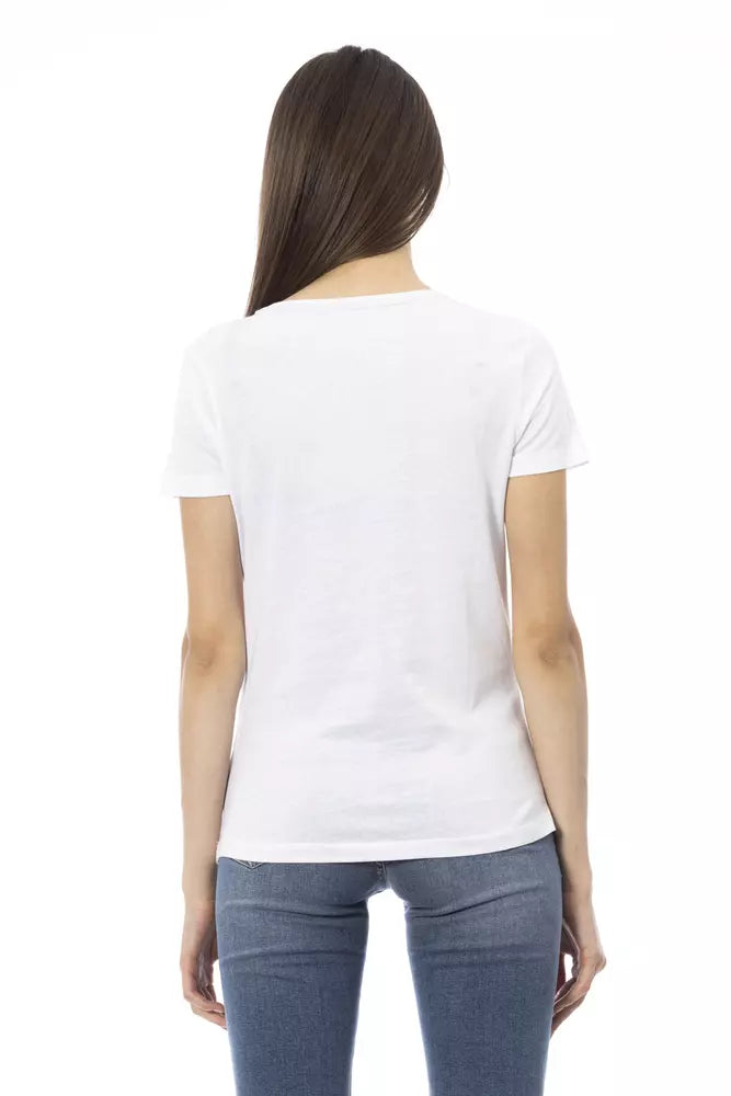 White Cotton Tops & T-Shirt