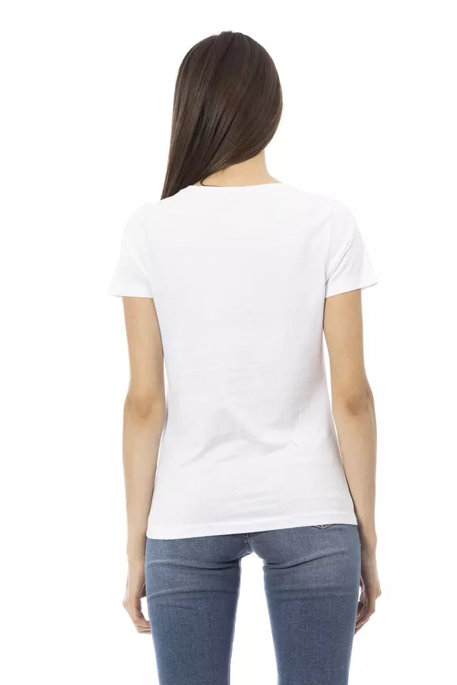 White Cotton Tops & T-Shirt