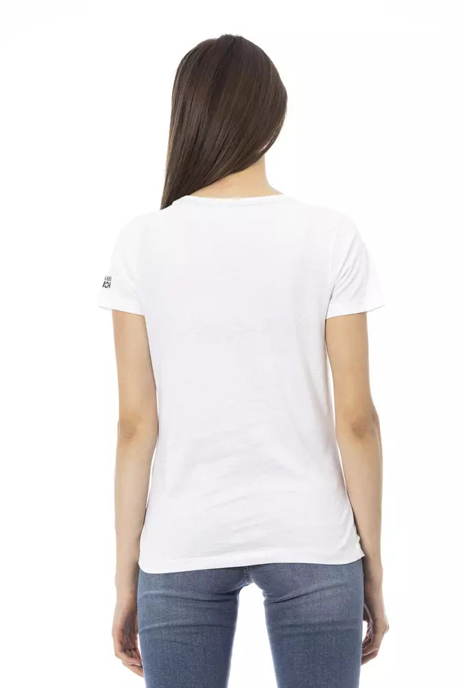 White Cotton Tops & T-Shirt