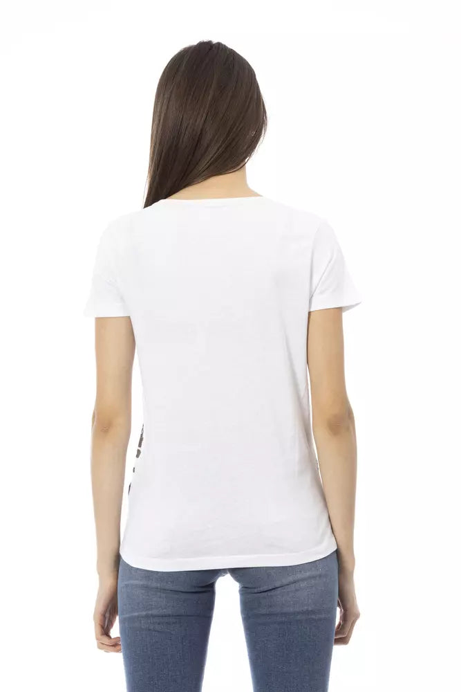 White Cotton Tops & T-Shirt