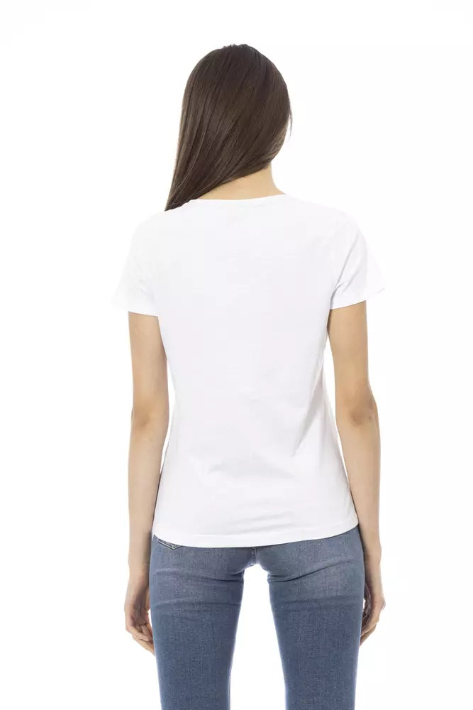 White Cotton Tops & T-Shirt