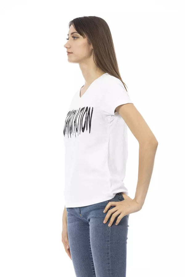 White Cotton Tops & T-Shirt