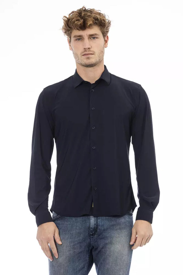 Blue Polyamide Shirt