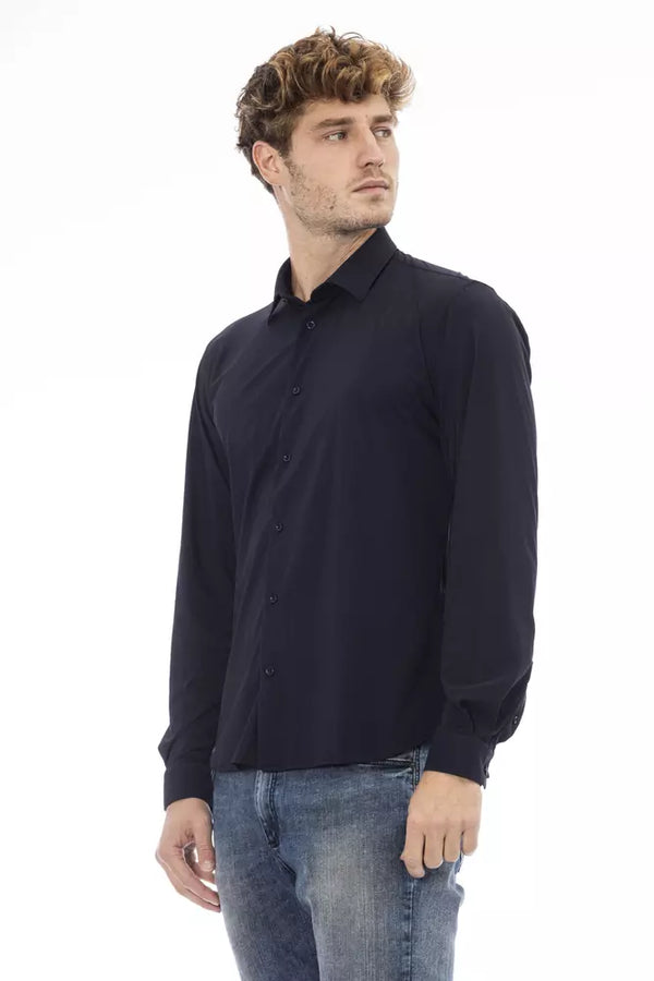 Blue Polyamide Shirt