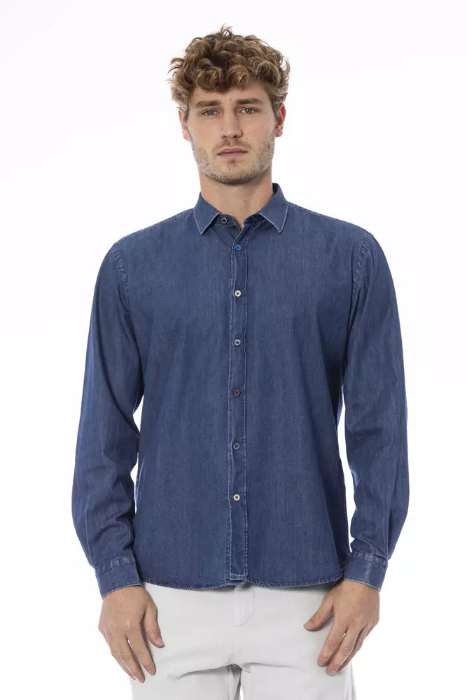 Blue Cotton Shirt