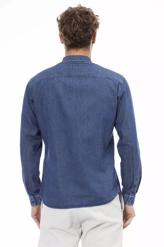 Blue Cotton Shirt