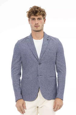 Blue Cotton Blazer