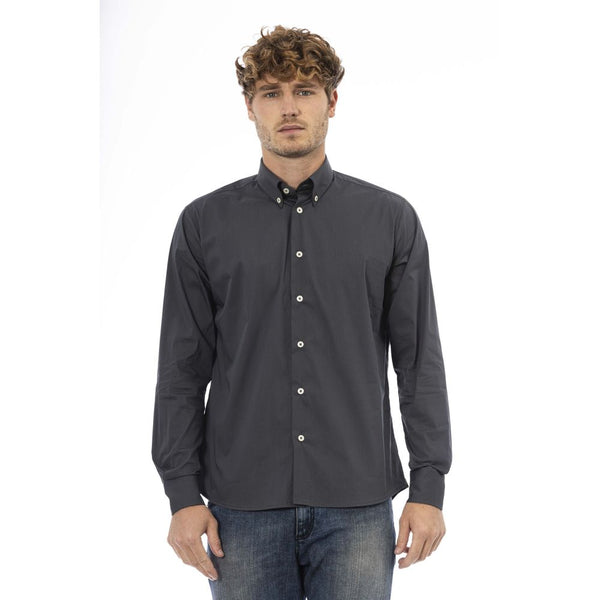 Gray Cotton Shirt