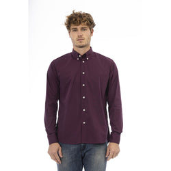 Burgundy Cotton Shirt