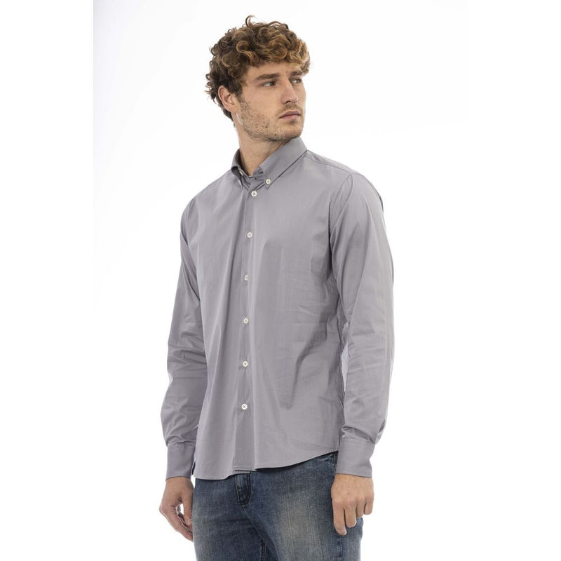 Gray Cotton Shirt