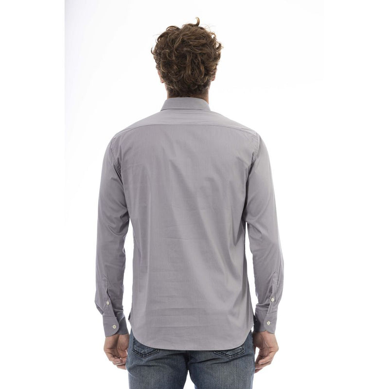 Gray Cotton Shirt