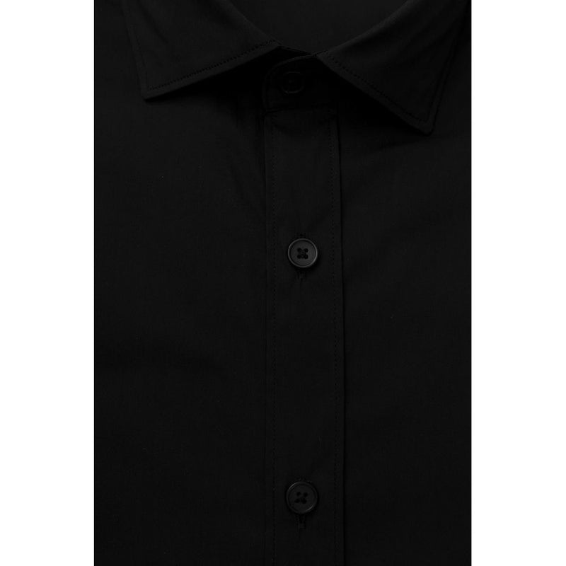 Black Cotton Shirt