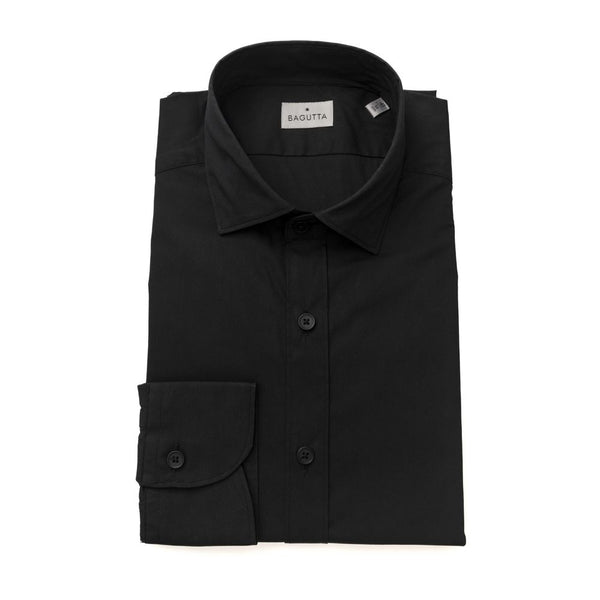 Black Cotton Shirt