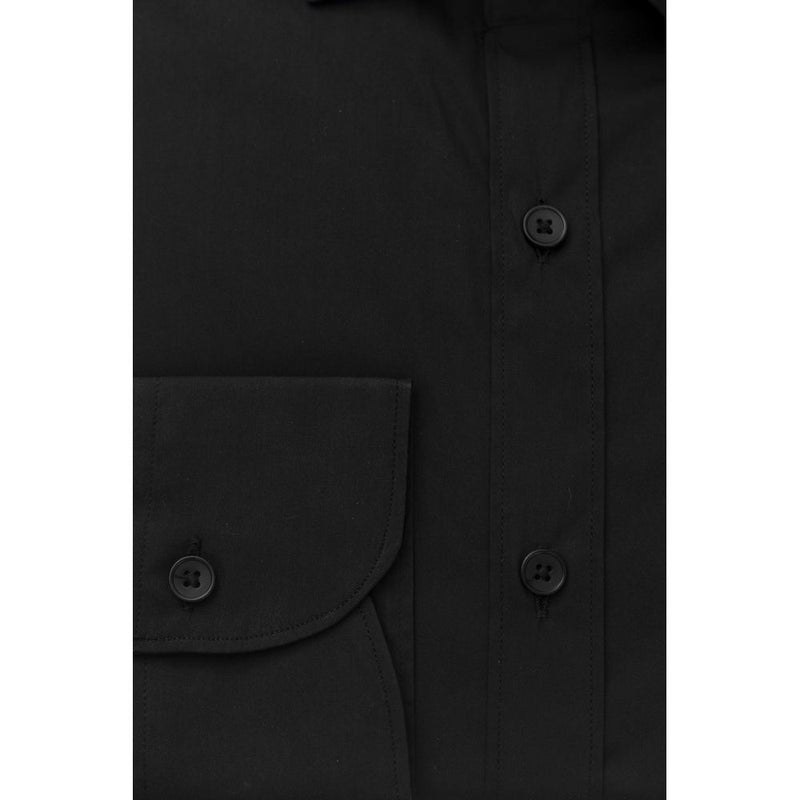 Black Cotton Shirt