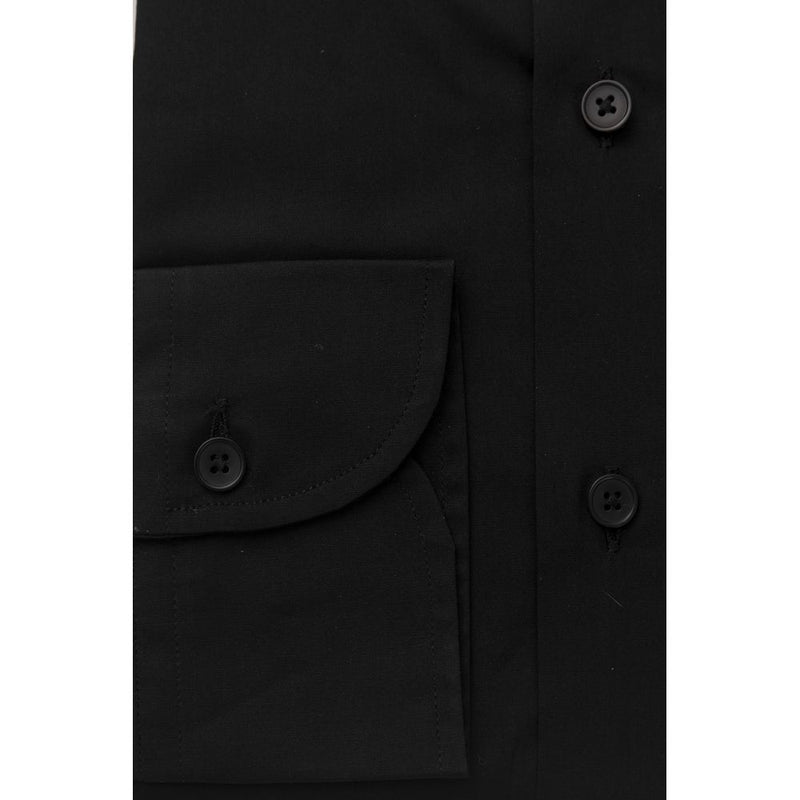 Black Cotton Shirt