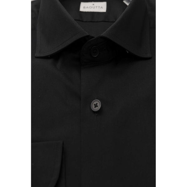 Black Cotton Shirt