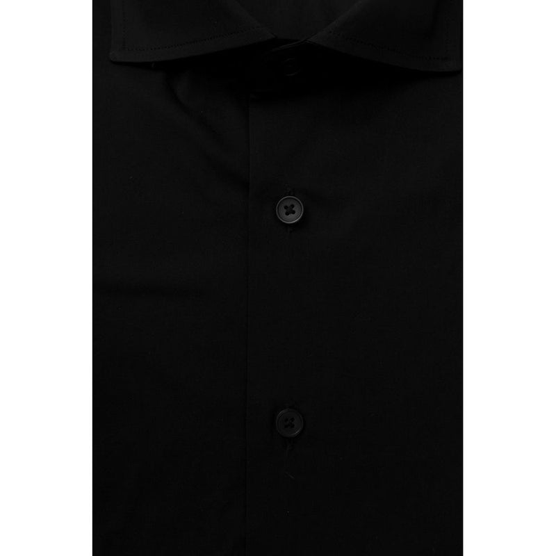 Black Cotton Shirt