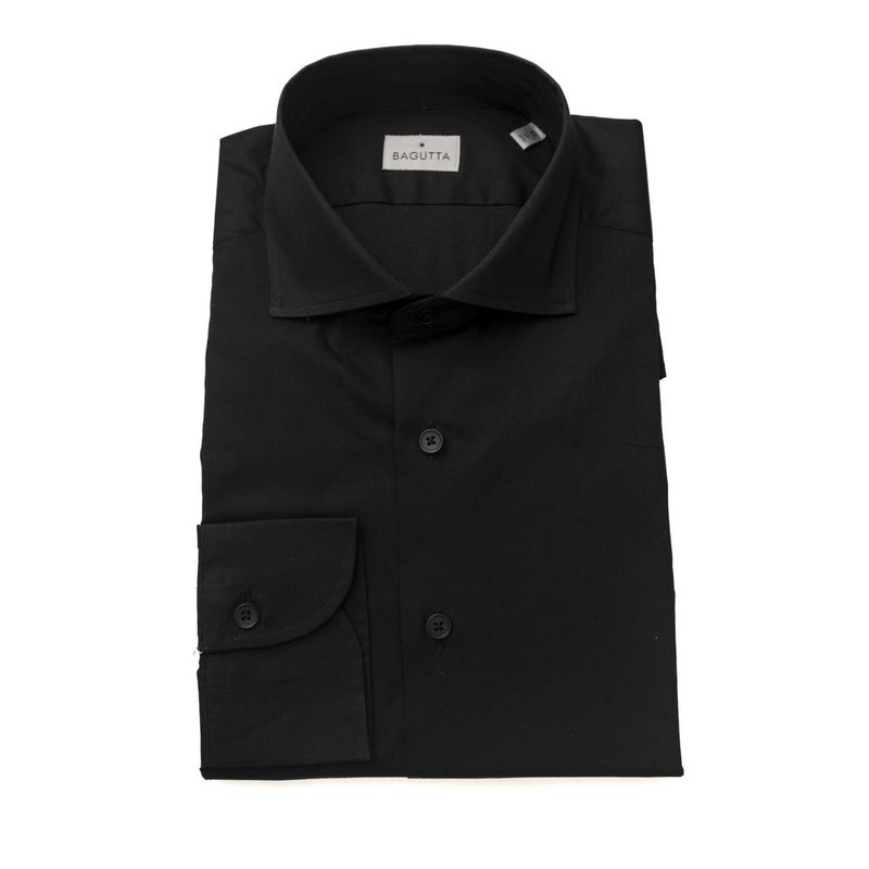 Black Cotton Shirt