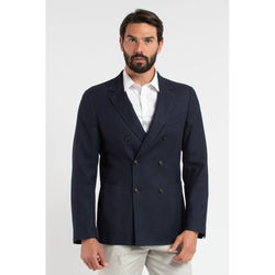 Blue Virgin Wool Blazer