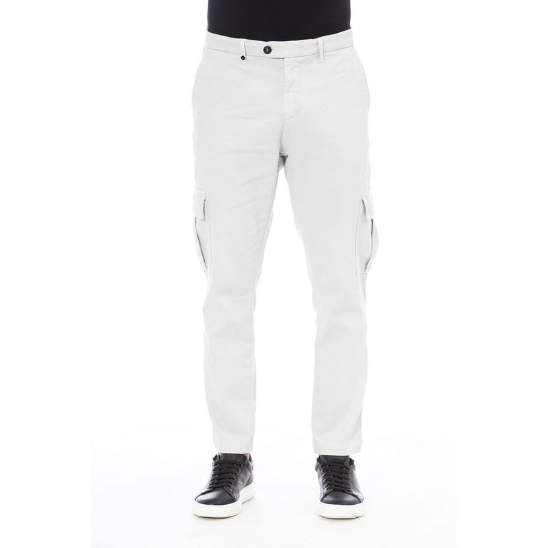 White Cotton Jeans & Pant