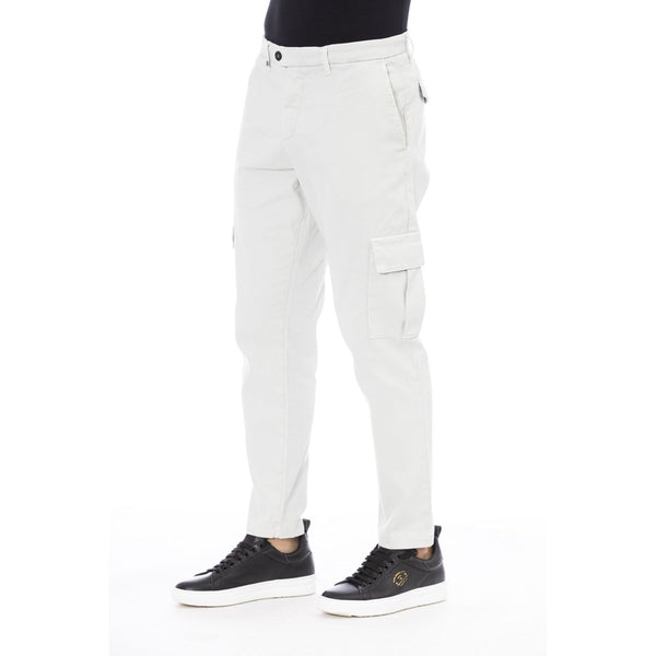 White Cotton Jeans & Pant