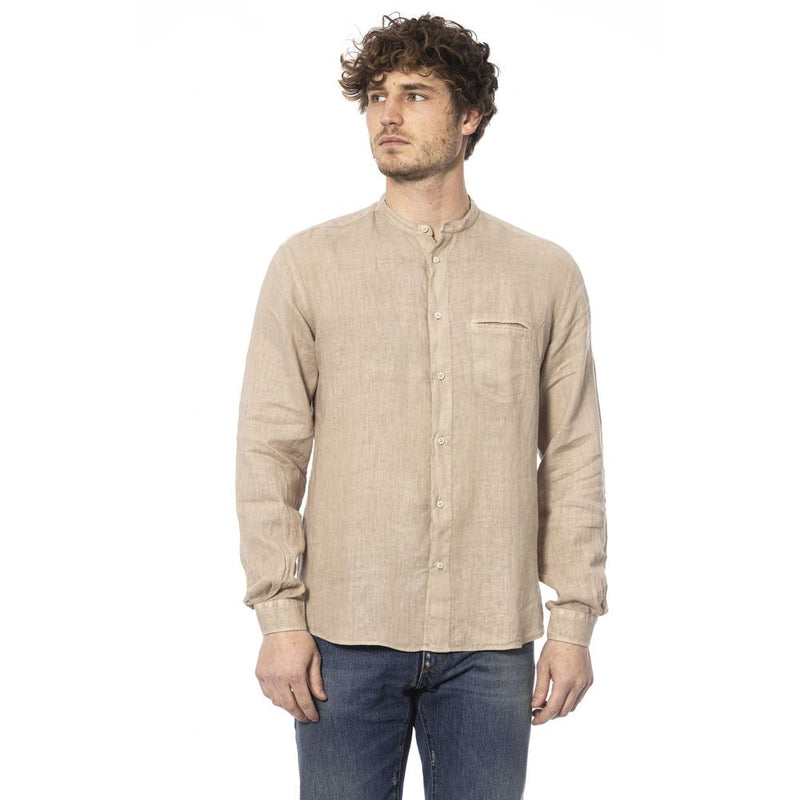 Beige Linen Shirt