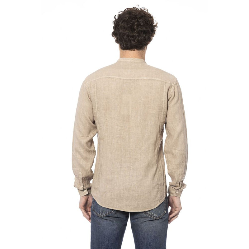 Beige Linen Shirt