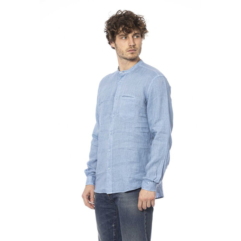 Light Blue Linen Shirt