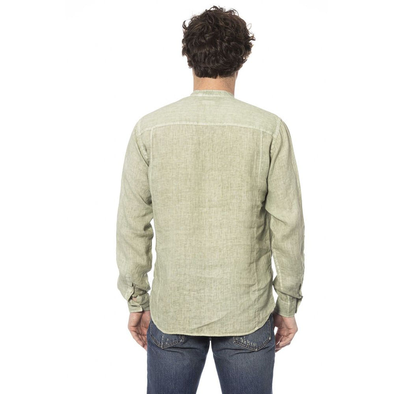 Green Linen Shirt