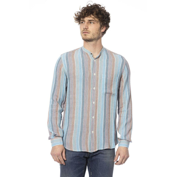 Light Blue Viscose Shirt