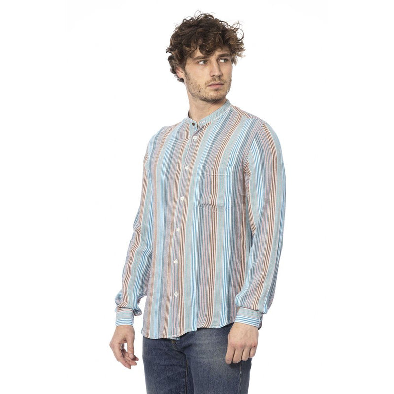 Light Blue Viscose Shirt