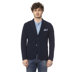 Blue Cotton Blazer