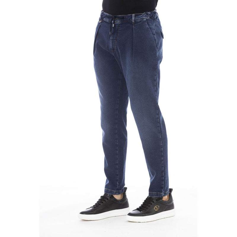 Blue Cotton Jeans & Pant