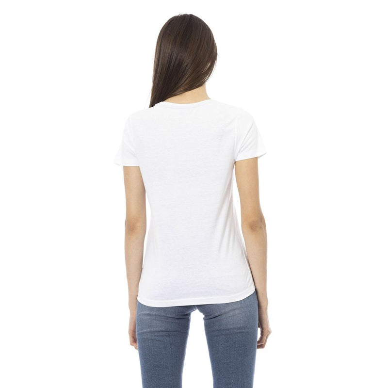 White Cotton Tops & T-Shirt