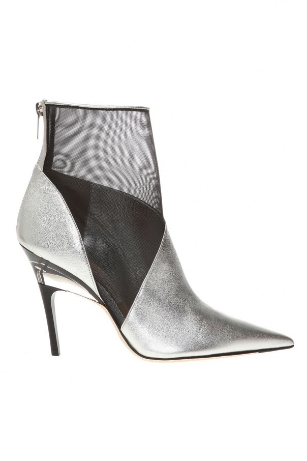 Zah-silverblack Jimmy Choo Boot