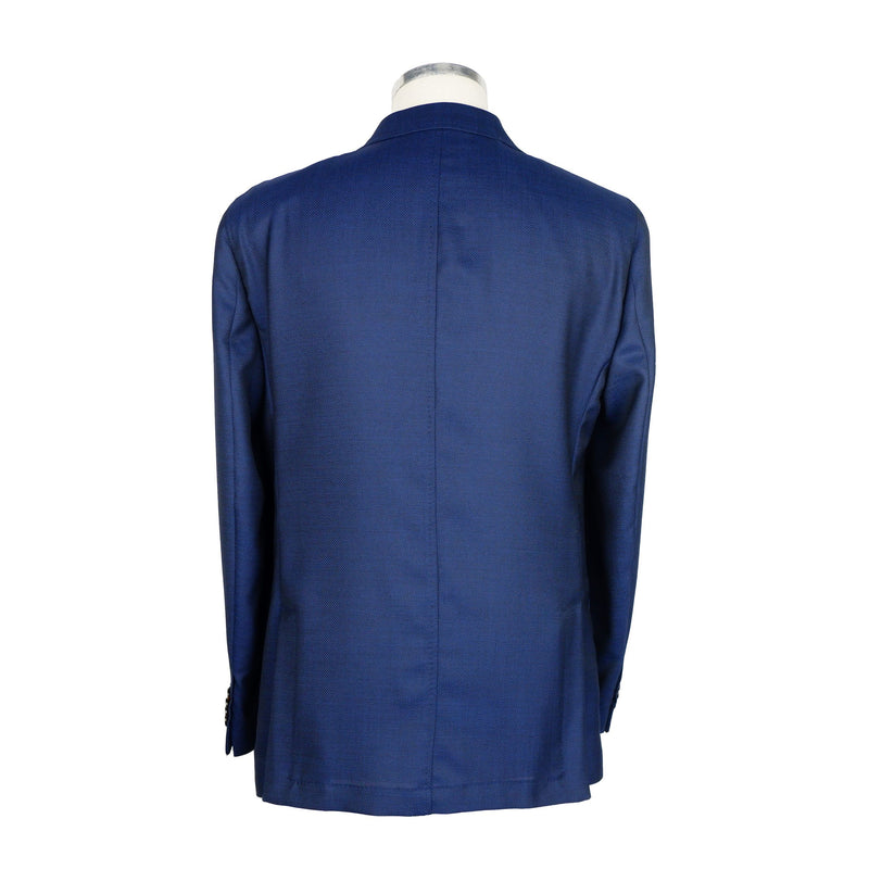 Blue Virgin Wool Blazer